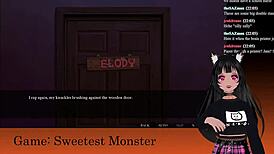 i'm lewdneko playing sweetest monster part 2, its so fun!