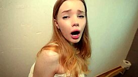 pretty baby yanked off my condom in a restaurant public toilet quickie