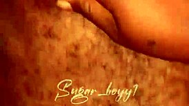 Wow, Ebony Girl Takes BBC Deep Inside Her Cute Pussy!