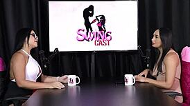 edna samara wants gangbang after swinging with two men!