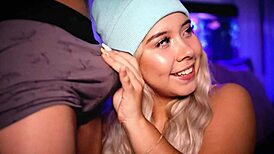 Wow! Horny College Latina Loves Cock in Mouth Daily