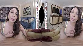 Naughty America - Ivy Lebelle Fucks You in VR