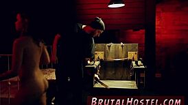 This teen got tired of waiting, ended up in a creampie gangbang.