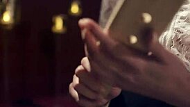 Watch Dominant Derrick Pierce and Sexy Teen Avi Love in Rough BDSM