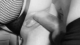 blonde shows off new bra and guy craves intense sex