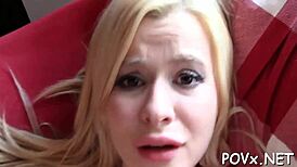 Teen 18+ Bends Over for POV Fuck