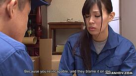 โนโซมิ โคอิซุมิ พนักงานญี่ปุ่นอมควยไม่เซ็นเซอร์เก่ง