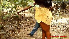 bbw african babe enjoys hairy quickies in various positions