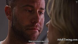 Classy European Influencer Cheats with Greasy Mechanic in Garage