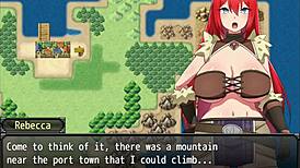 Rebecca Saves Boy With Big Ass And Tits From Bandits