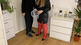 mother-in-law, are you into kinky stuff with your stepson-in-law?