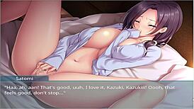 Oppaicafe: Step Mother Takes Another Virginity in Hentai Game