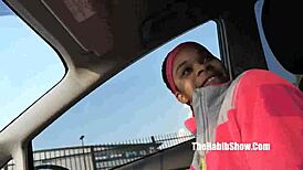 i'm the nastiest freak with ms freak nasty and nasty habib, loving that ghetto vibe