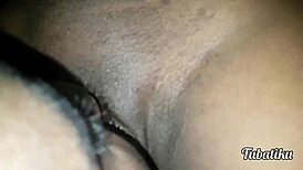 Wow! She’s Shy But Craves My Fingers in Her Black Pussy! Licking and Fingering for New Year Madness.