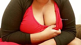 Desi Aunty's Big Boobs Intrigue