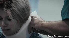 I'm so moved watching this tattooed teenage babe get filled with jizz in missionary.