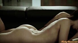 brunette swinger bangs boyfriend’s best friend in steamy session