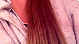 Gym cardio heats up, shirt off, wet pussy exposed