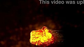 ANAL BABE - HOT EFFIE TAKES MONSTER COCK IN ASS - BIG ANAL GAPE!