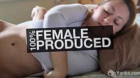 Intense Yanks Cuties Clementine And Vi Having Fun With Cum, Orgasm, And Masturbation