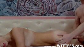 Sweet horny couple enjoys passionate sex in free wtfteen com video