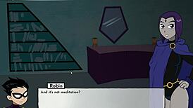 Oh wow, Raven masturbating in 18Titans part 4!