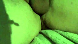 Amateur couple does creampie in doggystyle and riding