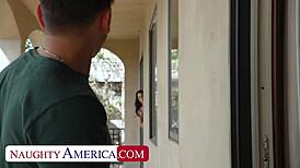 Reagan Foxx Spreads Milf Pussy for Stranger