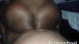 gordinha gostosa sits firmly on the big black cock bareback, getting her shaved pussy licked and ass fucked