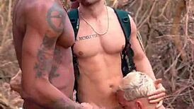 Outdoor Orgy With Famous Twinks