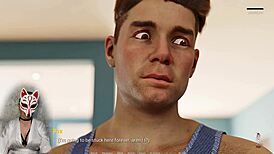 anime game hentai booty grab in scent 3