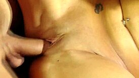 skinny brunette fucked rough anal sex