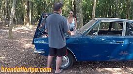 Watch This Peruvian Babe Rip Clothes for Monster Cock Action!