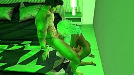 Succulentus Cartoon Character Engages In Oral Sex Scene