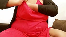Desi Aunty's Big Boobs Intrigue