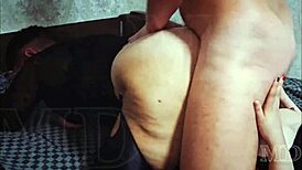 Amateur stepmom and stepsister meet stepbrother from work for a casual encounter.