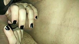 Hungry Cuckold Wife Sucking Two Cocks Simultaneously, Dripping Wet