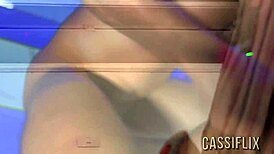 Milf flaunts ass at gym, gets horny boy to fuck her pussy hard. Complete on cassiflix.