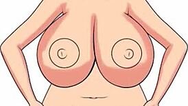 intriguing speed painting captures big tits in artistic fantasy