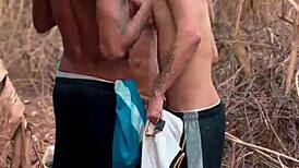 Outdoor Orgy With Famous Twinks