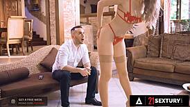 Gorgeous Linda Leclair Unplugs for Deep Cock Pounding in Tight Ass