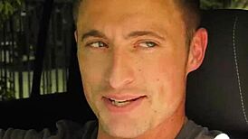 Stranger pounds naughty big ass shemale Dane Stewart outdoors