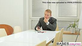 i'm just a newbie babe in the office, learning all the ropes with carolina abril and chad rockwell, getting that pov cock deep in my trimmed pussy while at work