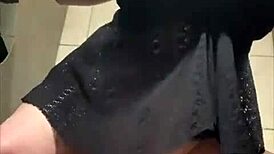 i gotta pee so bad right now, come with me outside to the public park where my curvy girlfriend waits