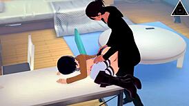 Mikasa And Eren Have Sex Uncensored!