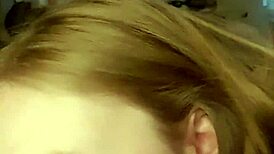 German Teen 18+ Performs Deepthroat Blowjob With Friend