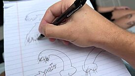 Jo, ukazuju svoje pohyby s goth sestrou Delilah Dagger