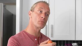 Xxlayna Marie stars in Family Pies S30-E4, sharing wild wisdom with a group in a creampie finish.