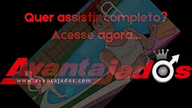 Hey, check this buff Brazilian cartoon stud in action