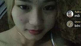 teen asian beauty caught in a japanese jav scandal with cute vietnamese charm. her stunning looks hide a wild side in this shocking reveal.